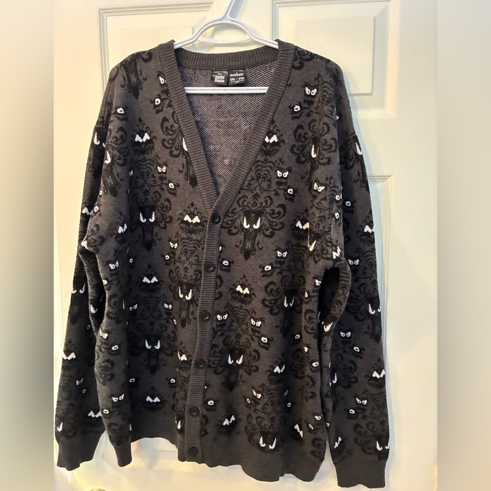 Cakeworthy Disney haunted mansion cardigan